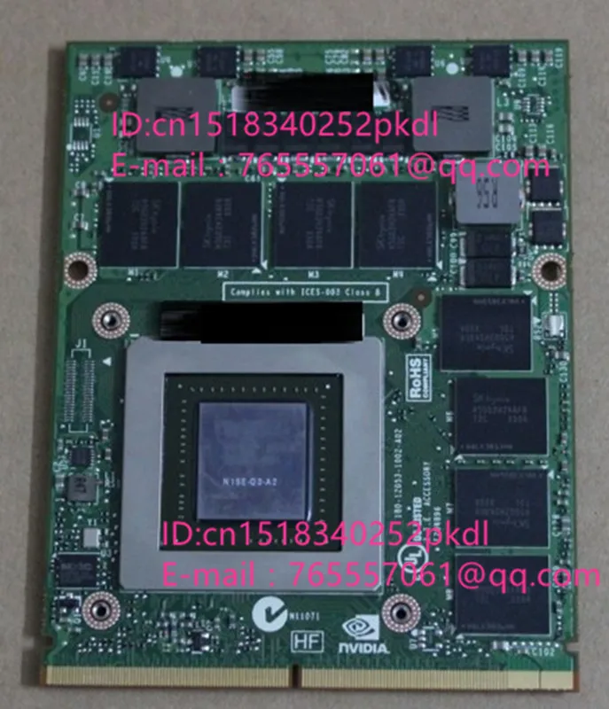 

New MXM k4100m 3 B TYPE notebook graphics card professional graphics card