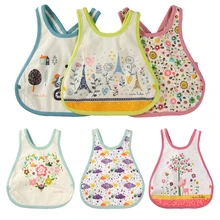 1 шт. Детские нагрудники и тканые Слюнявчики из чистого хлопка высокого качества Babadores Para Bebe слюнявчик для младенца полотенце для мальчиков и девочек