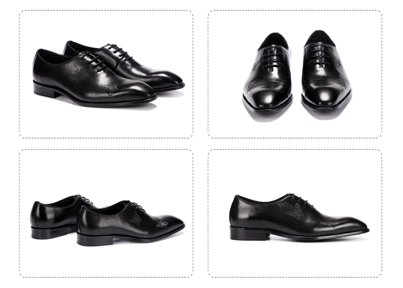 Men's Leather Casual Shoes Business Mens Genuine Leather Moccasins Men Oxfords Shoe Office Casual Leather Shoes Men Big Size 45  (9)