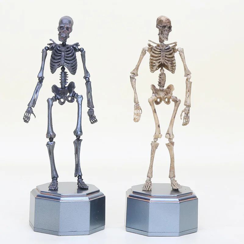 

New Arrival 17cm JIZAI OKIMONO KT-005 Bones skeleton PVC Action Figure Toy