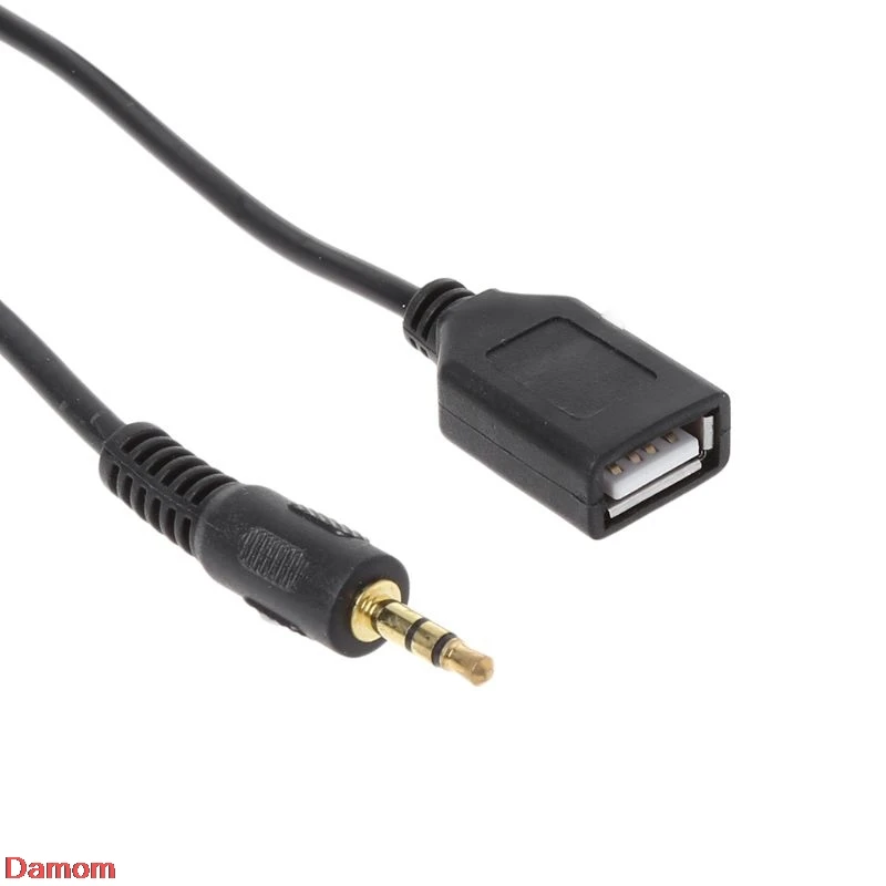 Автомобильный аудио стерео жгут проводов адаптер Комплект с USB и AUX разъем