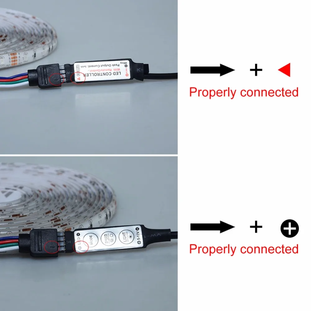 Лента светодиодная Foxanon 5 в пост. Тока 2835 RGB 0 м 1 2 3 м|led strip 2835|usb led stripstrip |