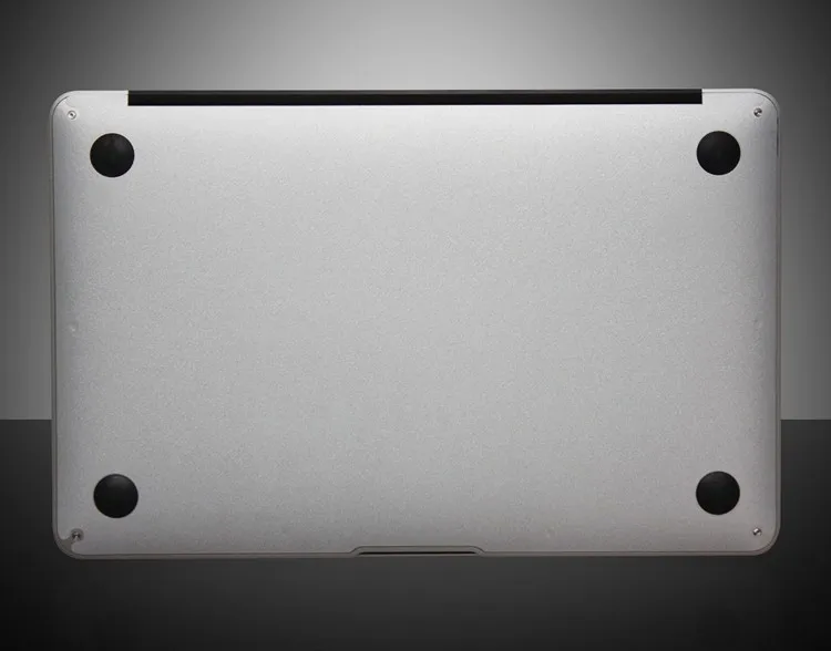 Plastic Films Silver Skins Full Body Sticker Fitted for MacBook Air Pro Retina 11 12 13 15 RYGOU Guard Case Bottom Cover