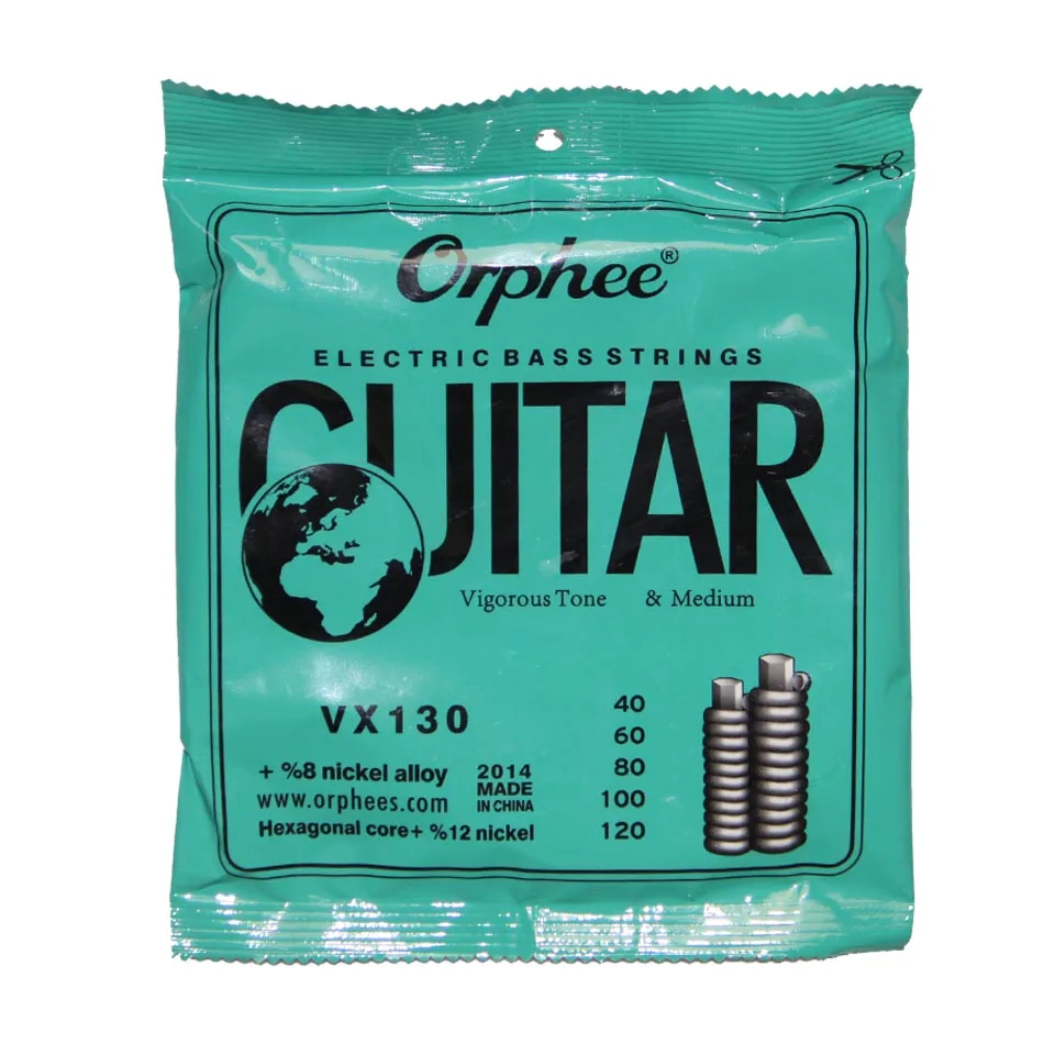 Set 4 pçs set Cordas Da Guitarra Baixo