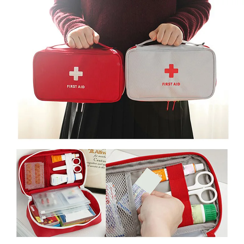 

First Aid Camping Medical Bag Outdoor Rescue Emergency Survival Treatment Storage Bags QF66 Tactical