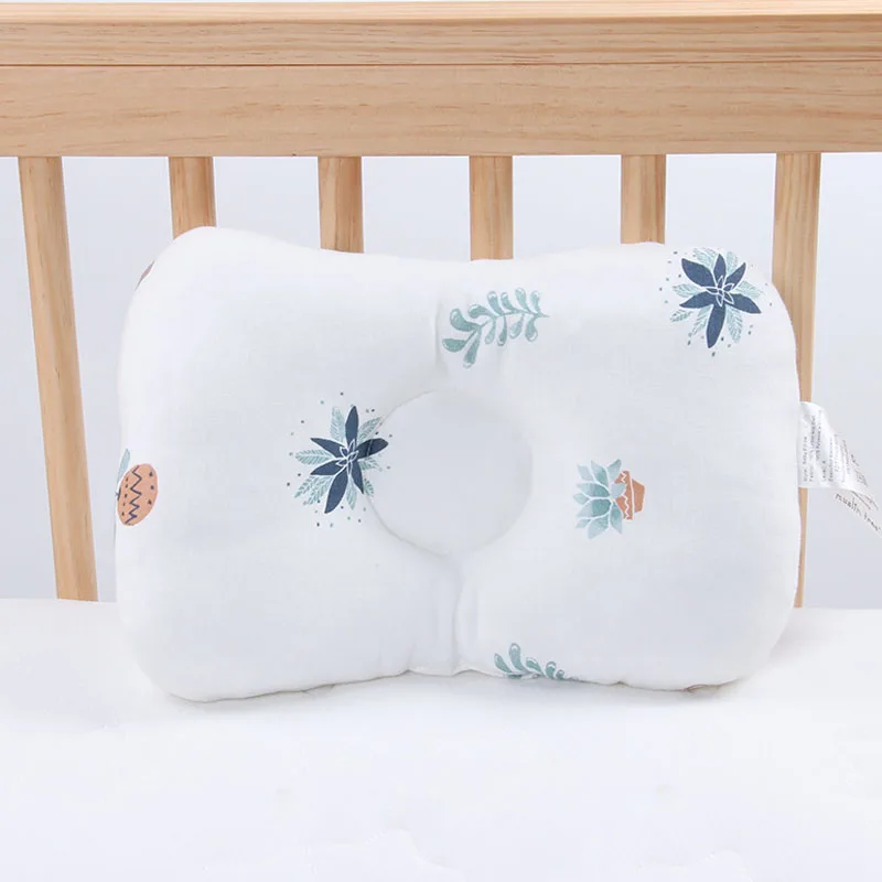 Детская подушка для сна для новорожденных, анти-ролл для кормления, плоская подушка для головы