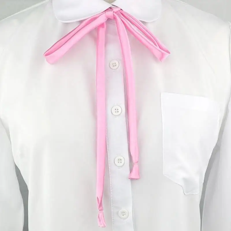 JK uniform collar rope girl collar rope flare sailor suit bow tie elegant Chic collar flower ribbon
