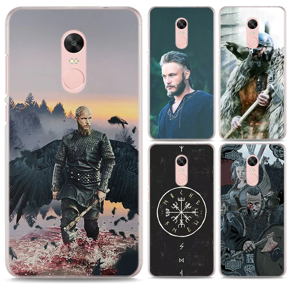 

Vikings TV show Pattern Transparent hard Case Cover for Xiaomi Mi A1 A2 5X 6X 8 8SE for Redmi 6 6A 5 5A Note 4 4X