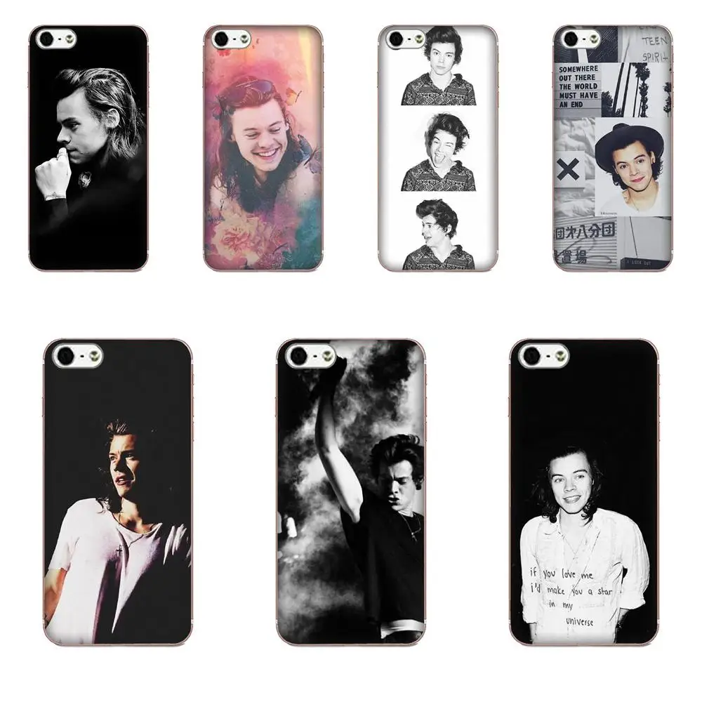 One Direction Harry Styles TPU Original For LG G2 G3 G4 G5 G6 G7 K4 K7 K8 K10 K12 K40 Mini Plus Stylus ThinQ 2016 2017 2018 | Мобильные