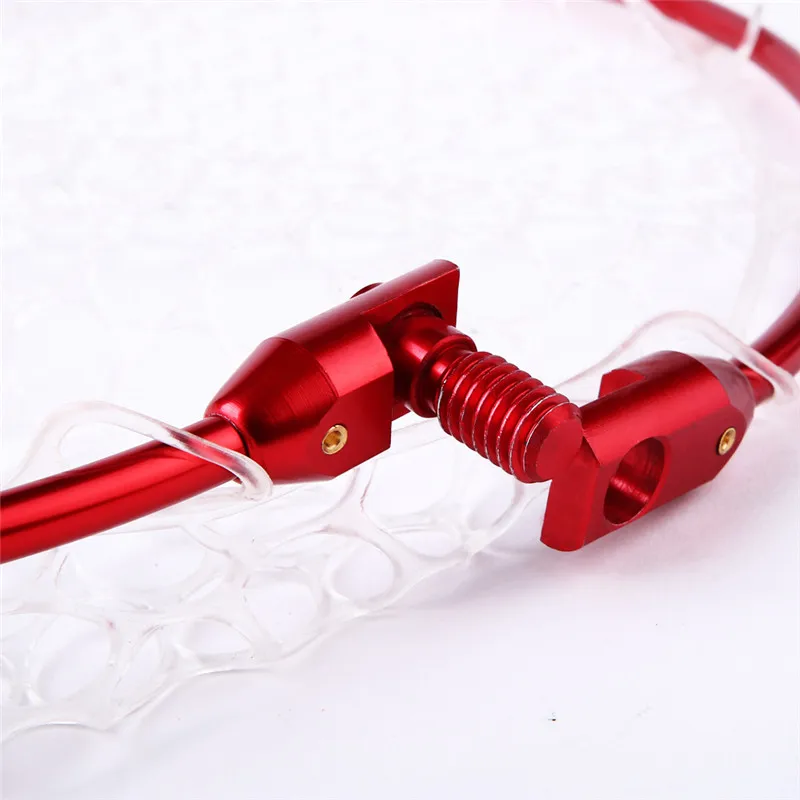 Portable Folding Fly Fishing Brail Landing Net Aluminium Alloy Frame Soft Rubber Scoop Net Fly Fishing Tools 40cmx27cmx65 (2)