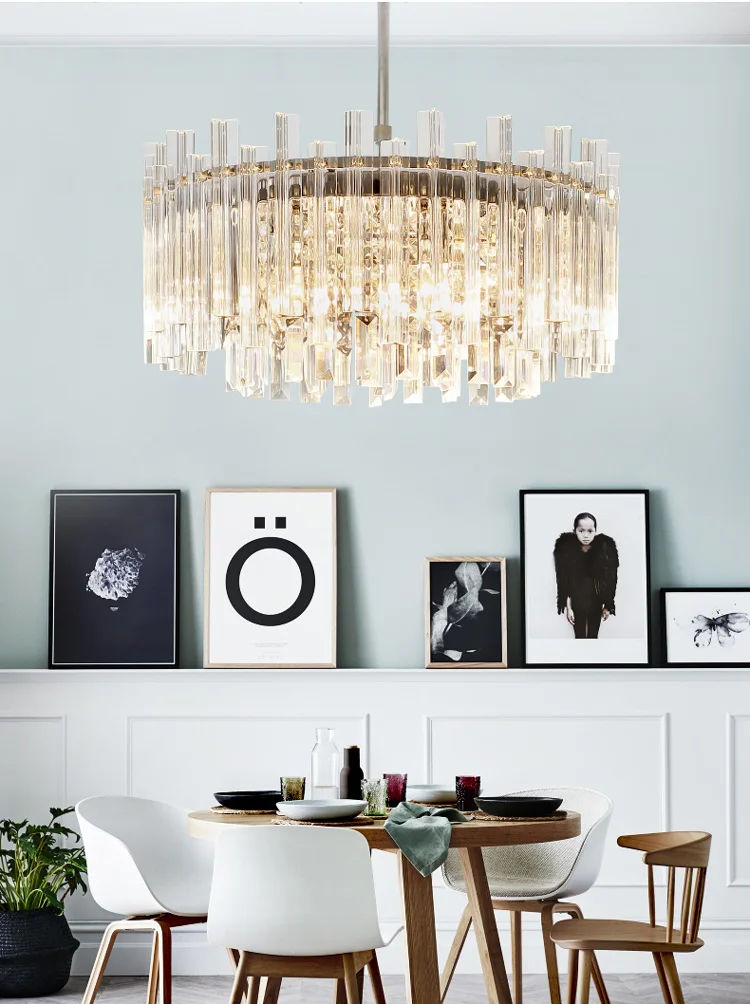 Хрустальная люстра, лампа освещение класса люкс interiordesign гостиная ресторан спальня Внутреннее освещение галерея