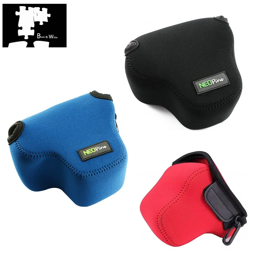

Portable Protective Neoprene Soft Inner case cover camera bag for Fujifilm X-T100 XT100 X-T30 XT30 with XC 15-45mm lens ONLY
