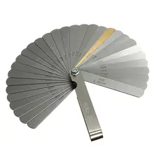 32 листа кронциркуль Feeler калибровочный клапан измерительный щуп размер пространства 0,04-0. 88 мм