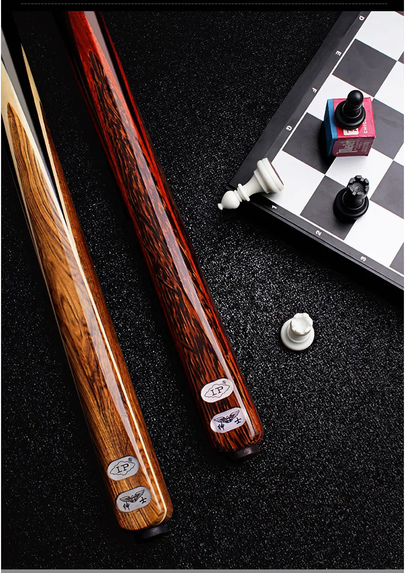 Новинка LP Shenshi 3/4 набор для снукера cue Stick 9,8 мм наконечник с двумя ручками цвета Китай розовое дерево Peafowl дерево