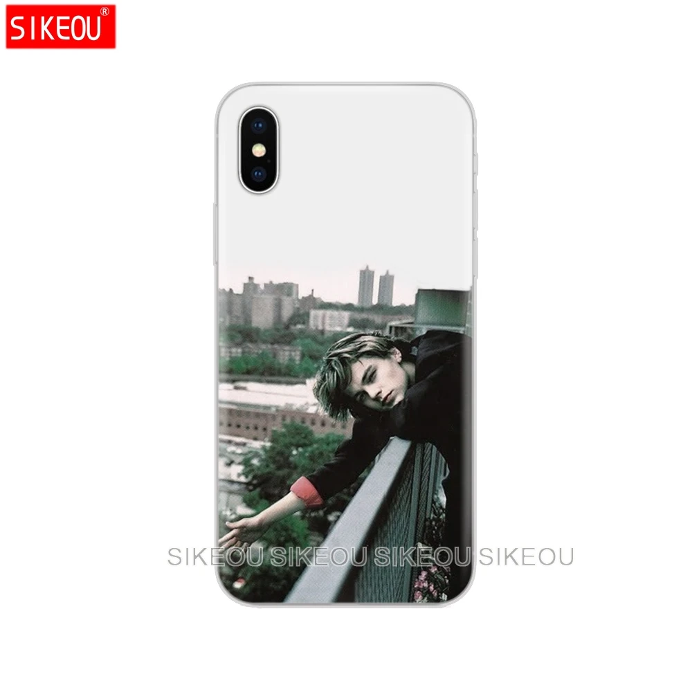 Силиконовый чехол для Iphone 6X8 7 6s 5 5S SE Plus 10 XR XS Max Leonardo Dicaprio young cool|Бамперы| |