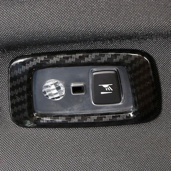 

For VOLVO XC60 2018 / XC90 2015-2018 ABS Plastic Interior Rear Roof Dome Reading Light Lamp Cover Trim 2PCS Car Styling
