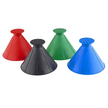 

Ice Scraper for Car Remover Windshield Shovel Plastic Ice Scraper Outdoor Snow Tool Funnel New
