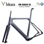 Cheap 2017-2018 China X brake PF30 BB Aero UD black carbon carbon fiber road bike frame XXS / XS / S / M / L with brake caliper free 21
