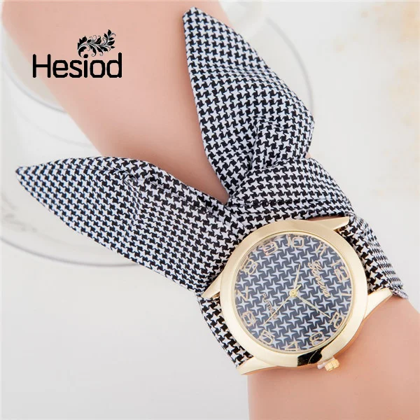 Hesiod Famous Brand Watch Women Gold Fashion Watch Fabric Quartz Watch Ladies Fl Hesiod Famous Brand Watch Women Gold Fashion Watch Fabric Quartz Watch Ladies Fl