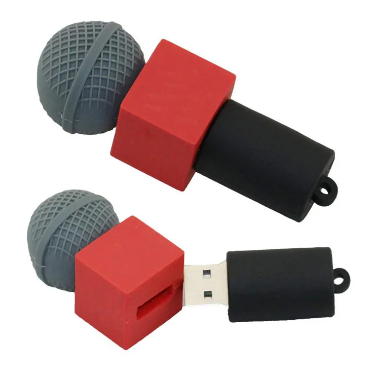 Garunk U диск микрофон USB флэш-накопитель 4 ГБ 8 ГБ 16 ГБ 32 ГБ usb-флешки 2,0 флэш-карта памяти Ручка маркер