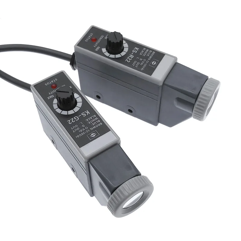 

Color code sensor KS-W22 KS-G22 KS-R22 10-30V mark detection photoelectric switch color mark sensor KS-RG22 KS-WR22 KS-WG22