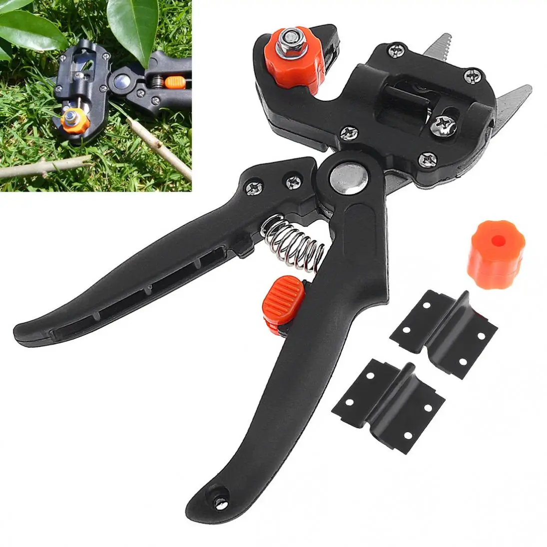 Buy Professional Handle Pruning Shears Grafting Cutting Tool with Replace Parts