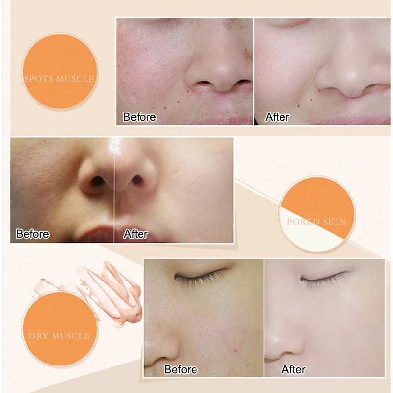 

BB Glow Cream Brightening Essence Natural Make Up Whitening Liquid Foundation OR88