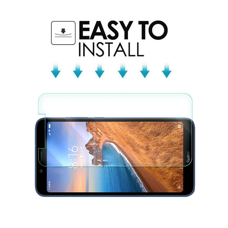 Защитное стекло для xiaomi redmi 7a 5 45 дюйма закаленное 7 a защита экрана siaomi xsiomi red mi a7