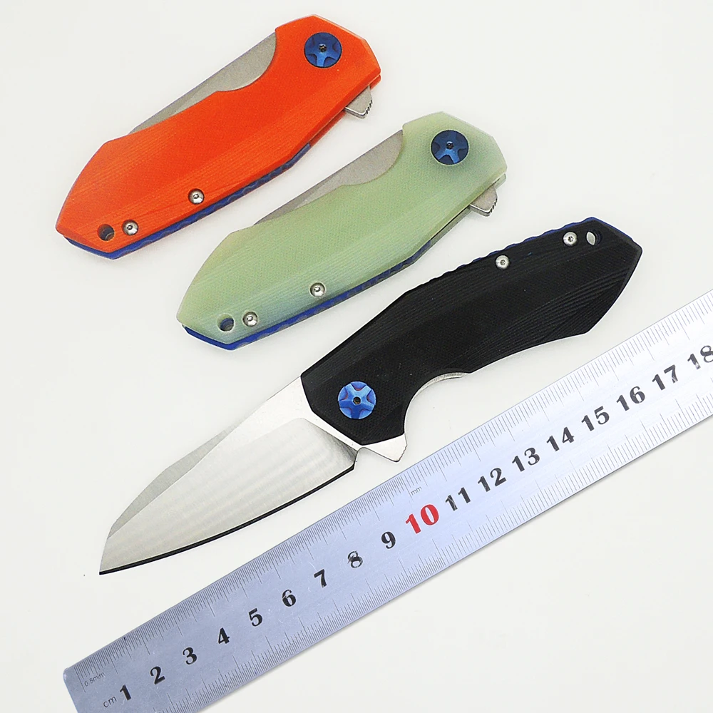 Складной тактический нож BMT ZT0456 D2 blade G10 ручка KVT с подшипником карманные ножи для
