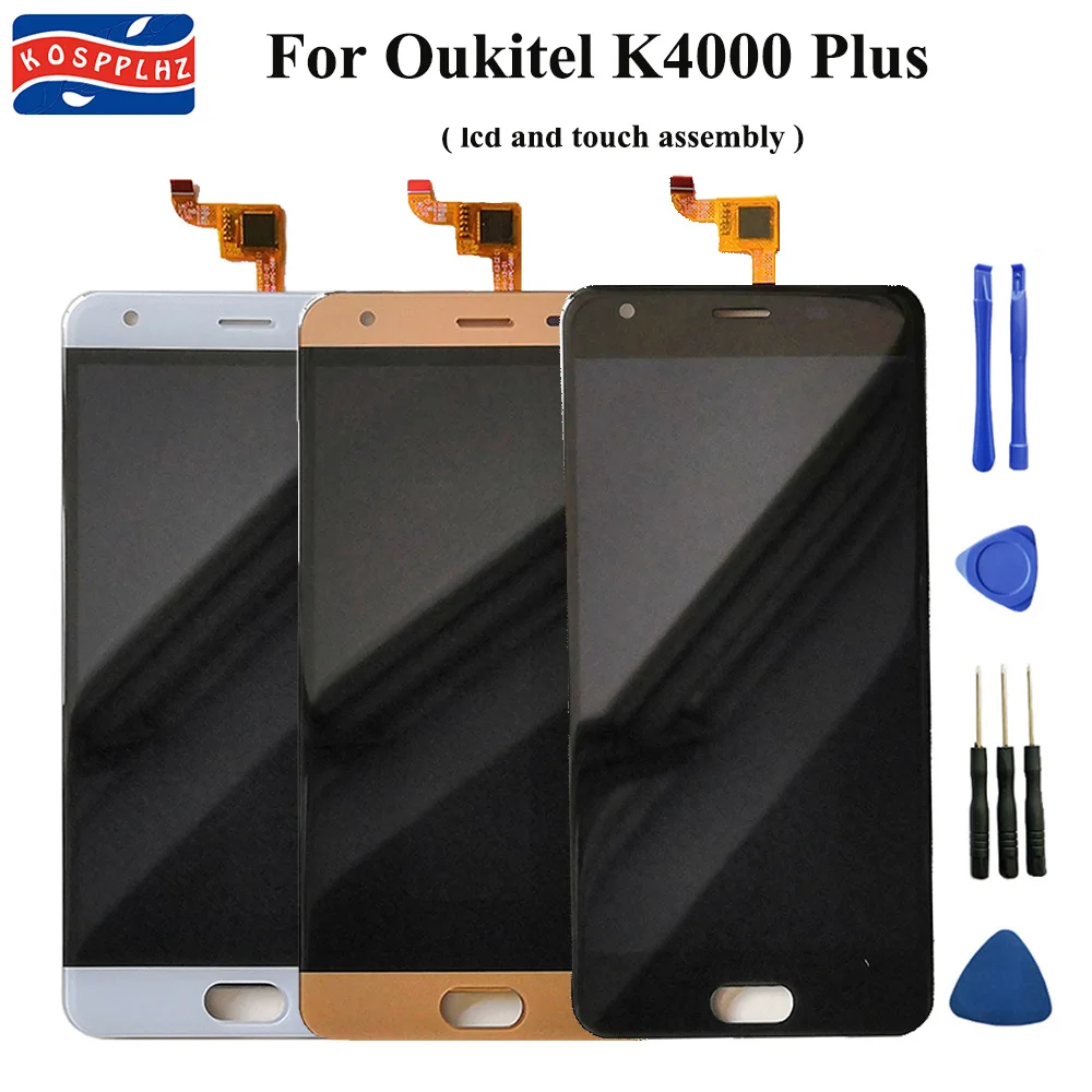 100% протестированный для Oukitel K4000 Plus ЖК дисплей кодирующий преобразователь