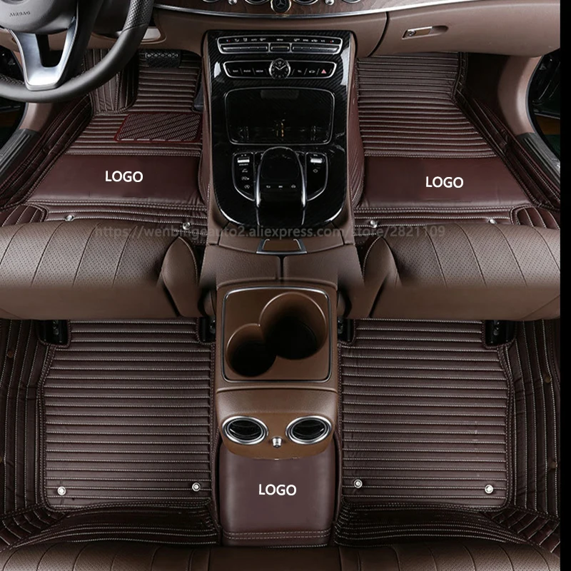 Custom car floor mats for Acura All Models MDX RDX ZDX RL TL ILX TLX CDX car accessories AUTO