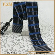 Autumn Winter Men Plaid Scarves Long Thick Tartan Scarf Wraps Tassel Scarves for Men