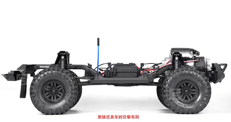 GRC TRX4 G2 двигатель предредукторный коробка передний мотор комплект T4 передний-установленный моделирование V8 двигатель