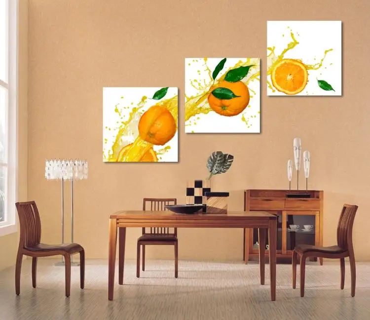 Online kaufen groÃhandel orange canvas paintings aus china orange ...