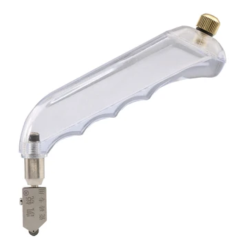 

New 2019 Pistol Grip Oiled Glass Cutter Tungsten Carbide Stained Glass Cutting tool Roller Glass Cutter