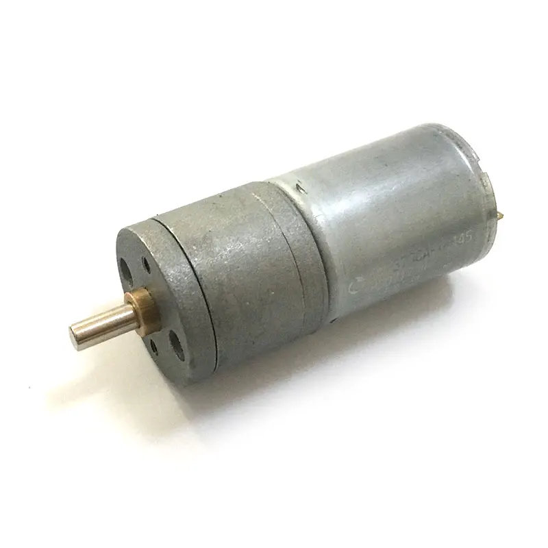 Ebowan 6v 40rpm / 12v 80rpm Dc Motor High Torque Full Metal Geared