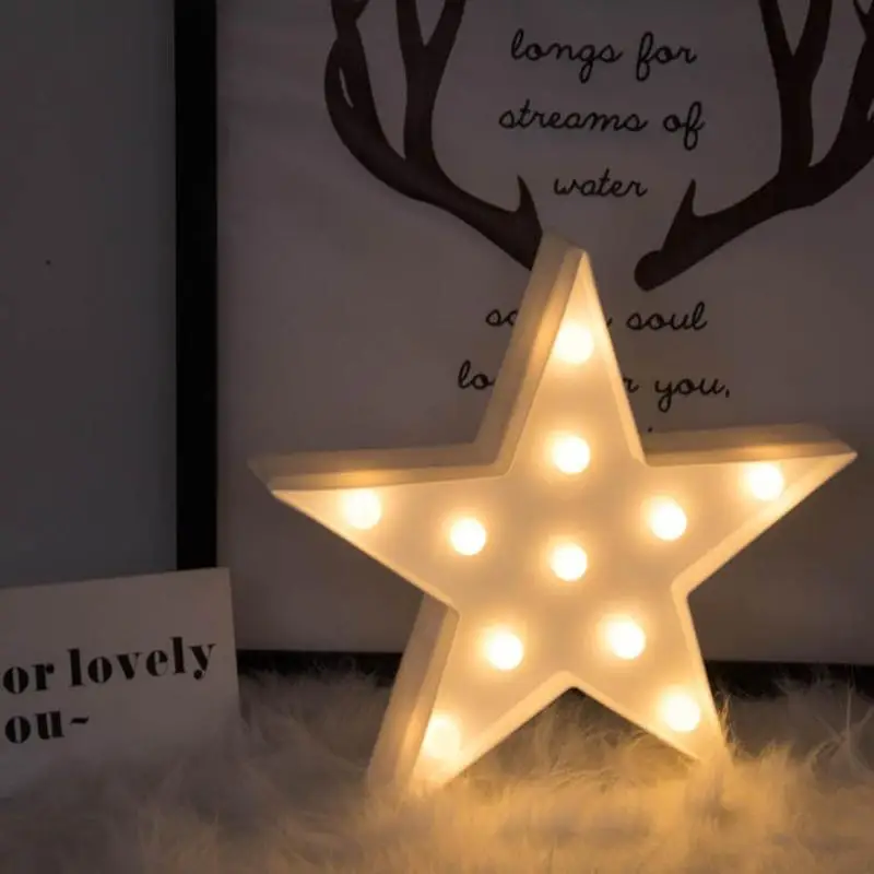 Permalink to 3D LED Night Light Star Moon Kids Bedroom Indoor Lighting Decor Lamp for Home Living Room Bedroom Night Lighting Creative Gift
