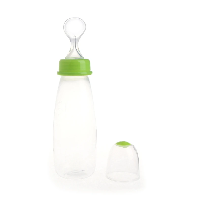 Забота о ребенке 240 мл детская ложка для выдавливания молока еда поддержка бутылка для новорожденного рис, бутылочка для детского питья тренировочные чашки удобные