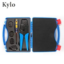 Professional multitool Wire Crimpers Engineering Ratcheting Crimping Pliers Wire Strippers Crimping Tool Cord End Terminals Kit borntun pneumatic air cutters scissors shears cutting metal plastic steel copper wire air shearing terminals crimping pliers kit