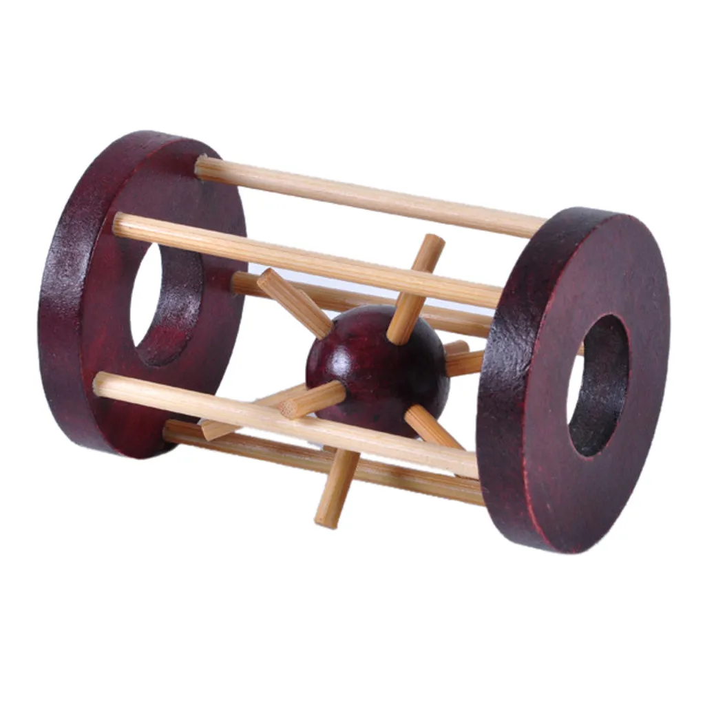 

New Take Thorn From The Cage IQ Brain Teaser Logic Kids Wooden Puzzle Toy New Arrival Offer Drop Shipping W522