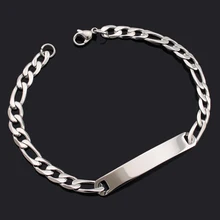 ATGO id браслет манжета мода 316l нержавеющая сталь унисекс ювелирные изделия цепи NK для мужчин женщин браслеты super junior подарок дружбы