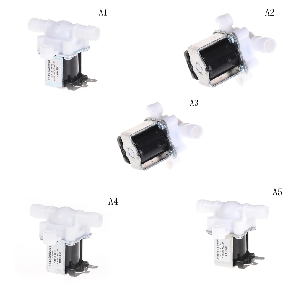 Plastic Water Valve Pressurized Solenoid Valve Inlet Valve 10mm For Water Dispenser Water Purifier 12V 24V 36V 110V 220V