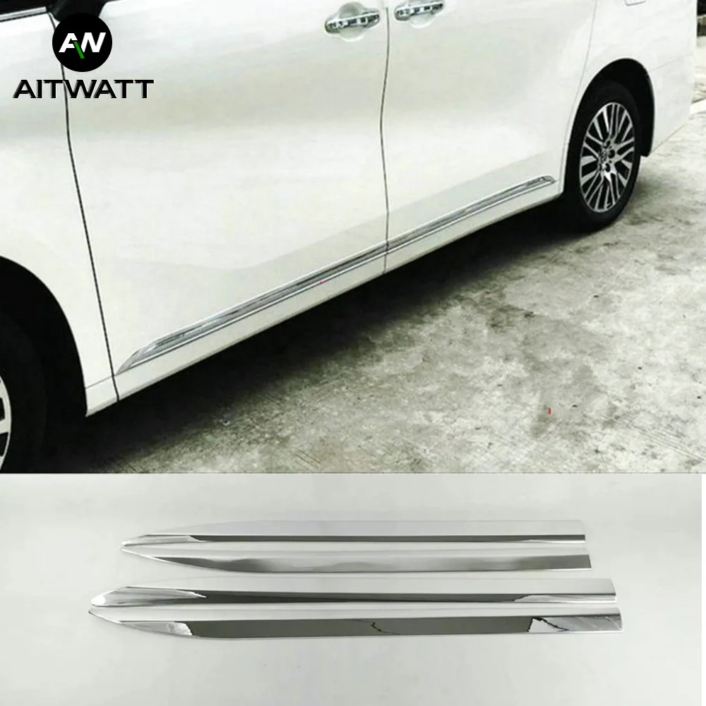 Для Toyota Alphard Vellfire 2016 2017 2018 ABS хромированный корпус автомобильной двери боковая
