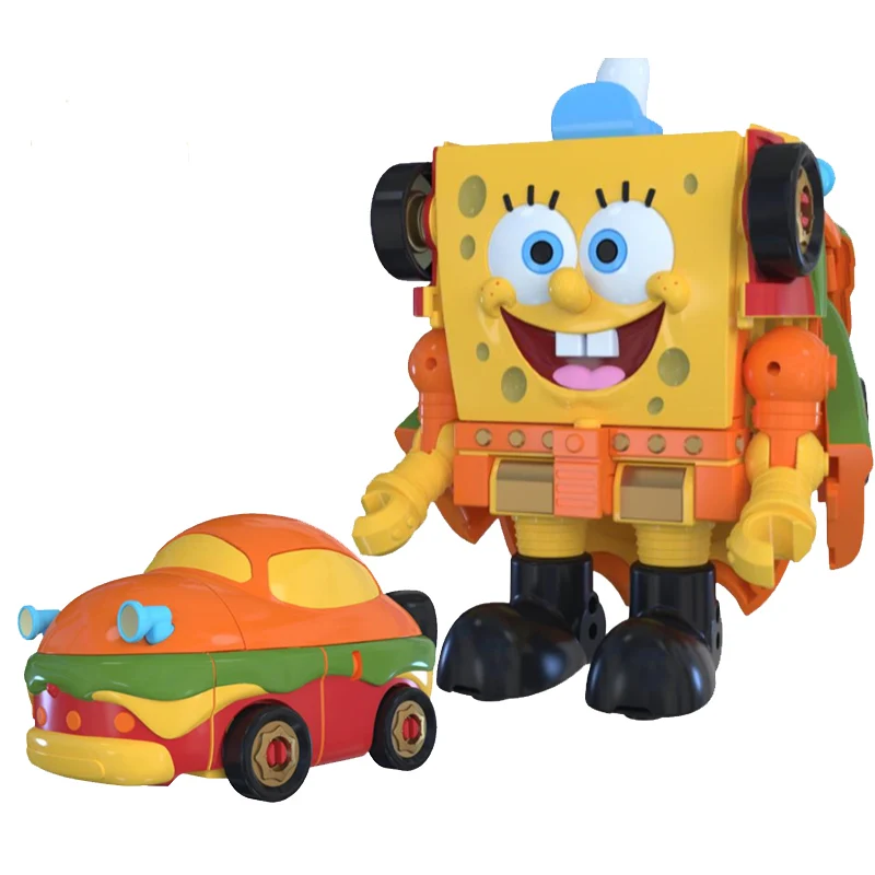 

Cute Panda SpongeBob Patrick Star Model Action Figure Toys Doll Cartoon Sponge Bob Action Figure Kids Toys Gift