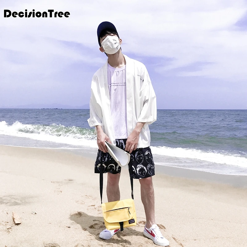 2019 summer japan style kimono men 100% cotton&linen loose mens jackets plus sleeve open stitch casual coat male windbreaker 2019 summer japan style kimono men 100% cotton&linen loose mens jackets plus sleeve open stitch casual coat male windbreaker