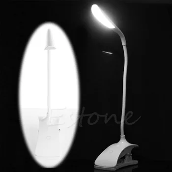 

Dimmable USB Rechargeable Touch Sensor LED Clip-On Table Reading Light Desk Lamp