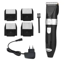 Профессиональный электронный триммер для волос перезаряжаемая Беспроводная Машинка для стрижки волос керамическое лезвие Регулируемая машинка для стрижки волос для мужчин 36