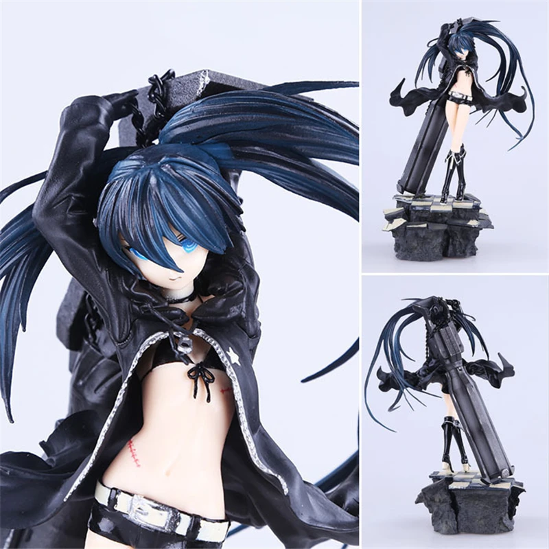 Аниме Black Rock Shooter BRS Brinquedos ПВХ 28 см Huke Artillery фигурка Коллекционная кукла