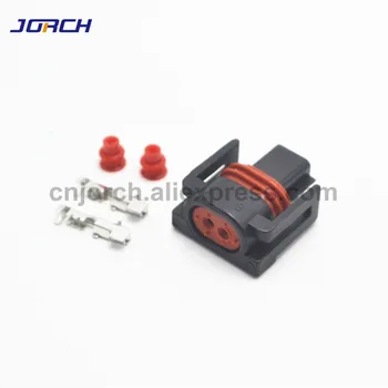 

5sets 2 pin female waterproof car connector Intake Air Temp Sensor Plug For Namz Type Delphi 12162215