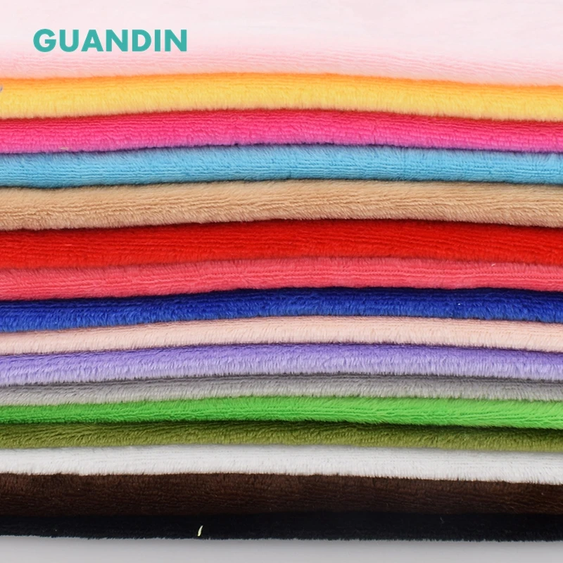 GUANDIN 40x50 см супер мягкая короткая плюшевая ткань ручной работы для сделай сам